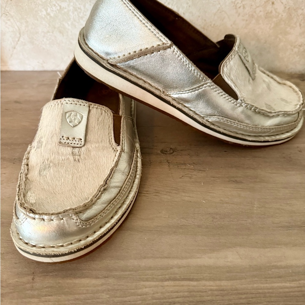 Ariat Women's Silver Loafers